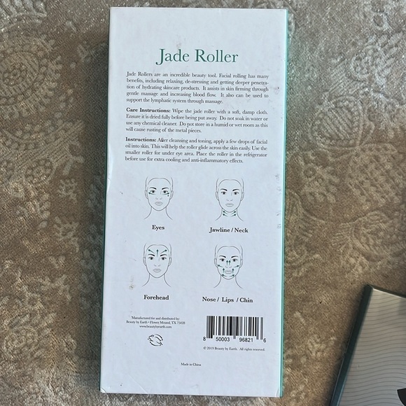 Brand New Skincare Set Tea Tree Oil Jade Facial Roller Acne Extraction Tool Kit - Picture 9 of 16
